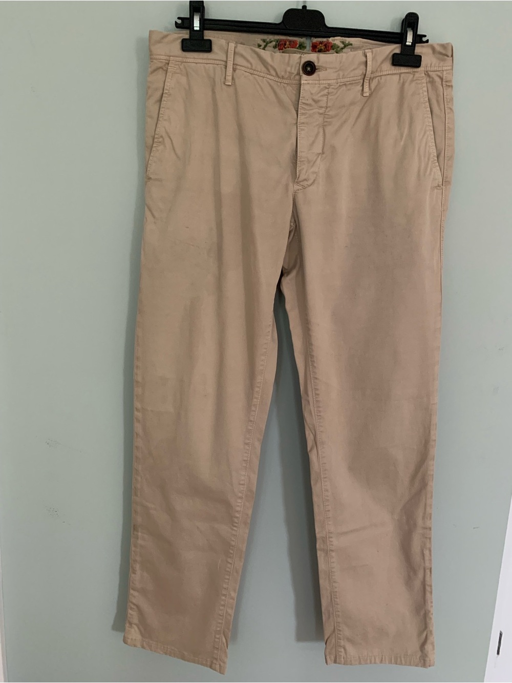 Incotex Light Beige Chinos for Men